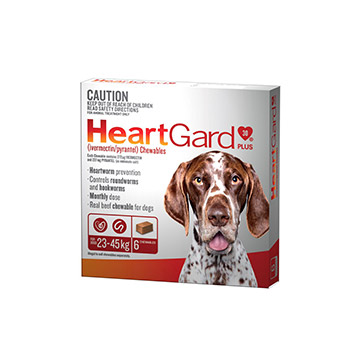 Heartgard Plus 23kg - 45kg Heartgard Plus 23kg - 45kg