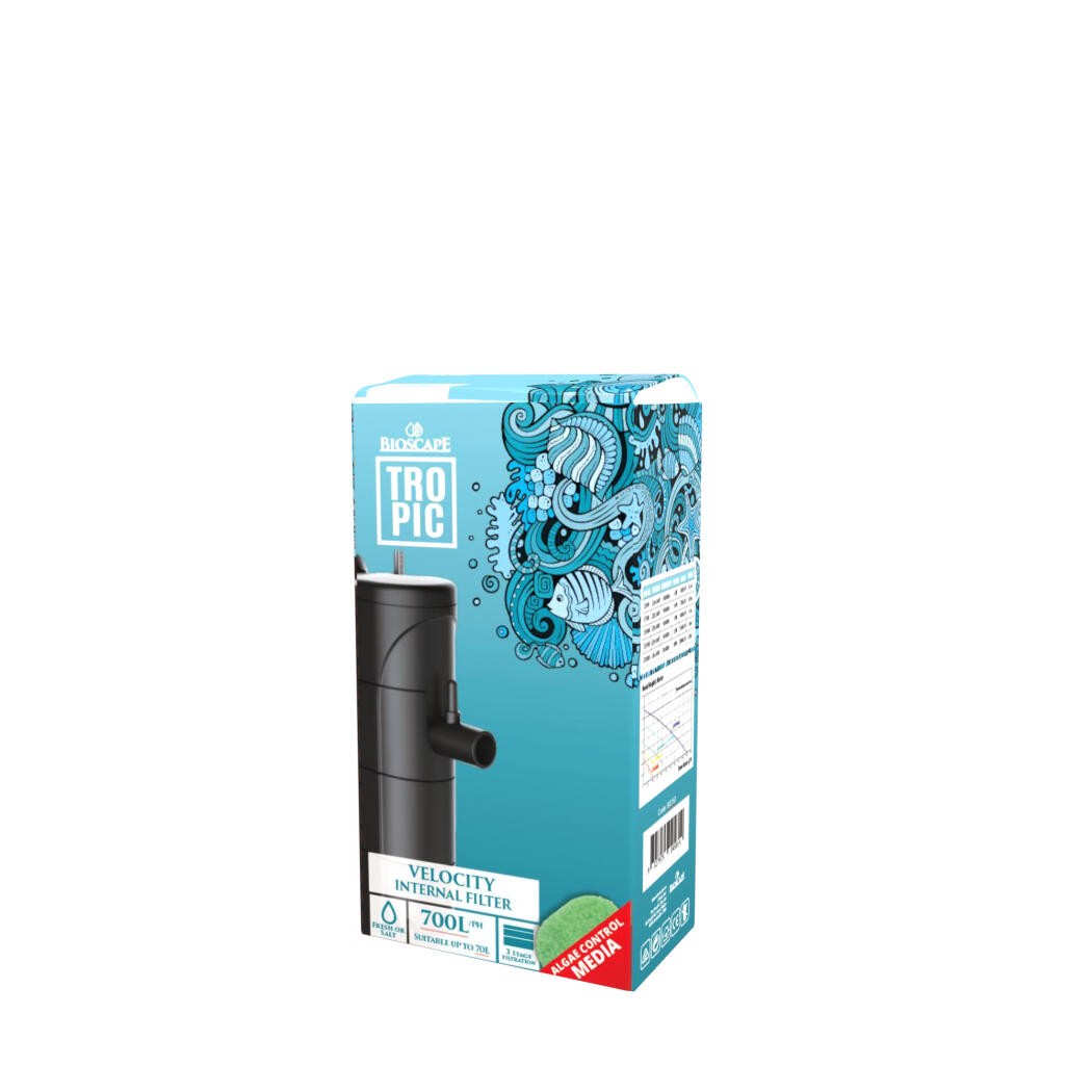 Bioscape Velocity Internal Filter 700 (700lph) Bioscape Velocity Internal Filter 700 (700lph)