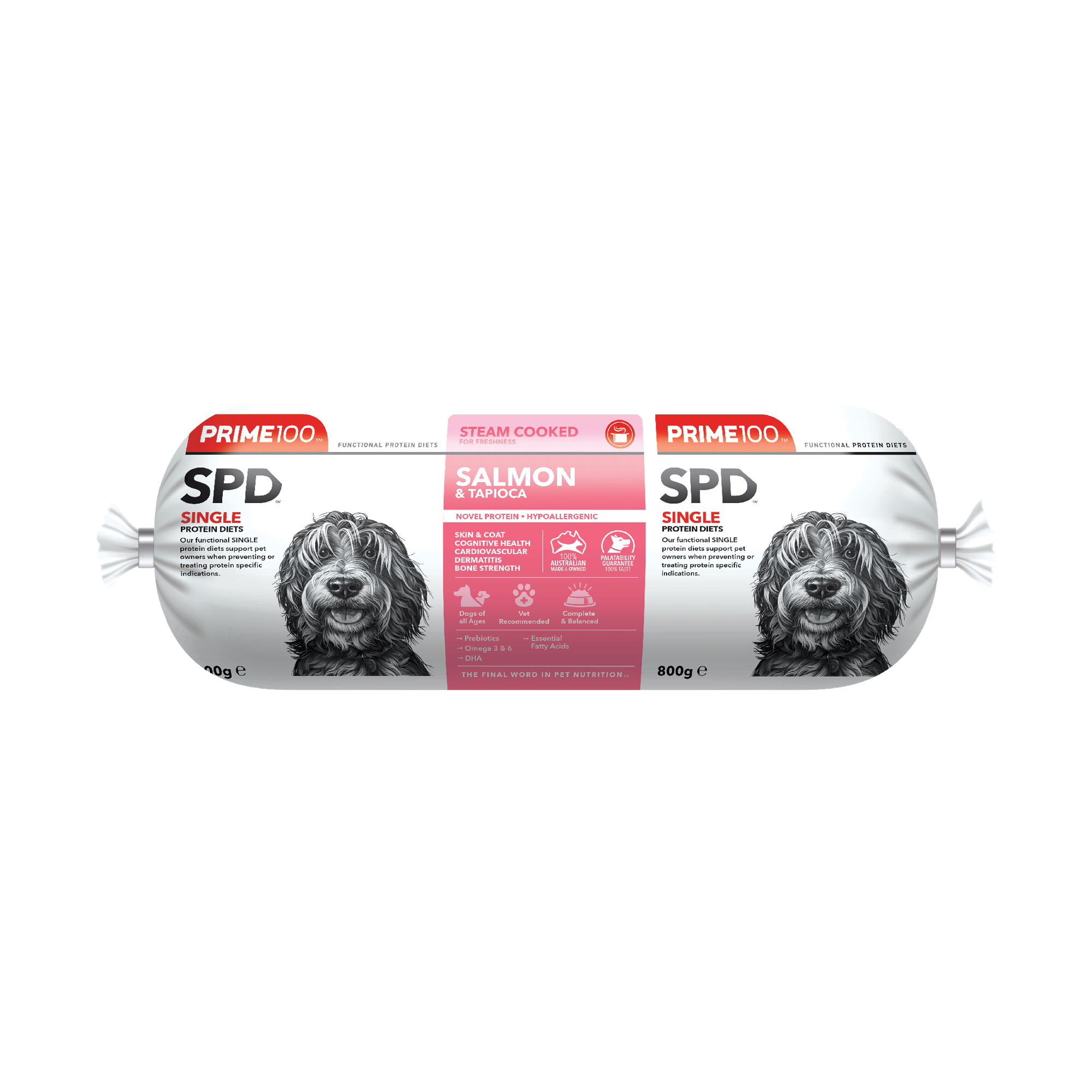 Prime 100 Salmon & Tapioca 800g Prime 100 Salmon & Tapioca 800g