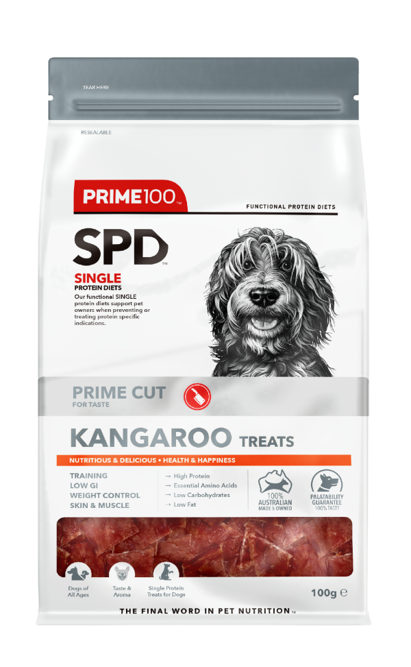 Prime 100 Spd Prime Cuts Roo Treats 100g