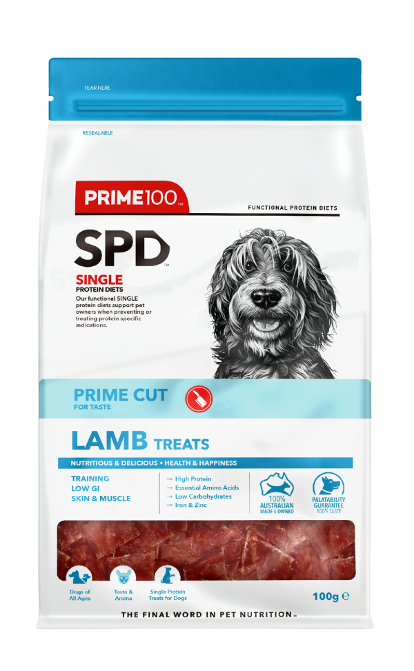 Prime 100 Spd Prime Cuts Lamb Treats 100g