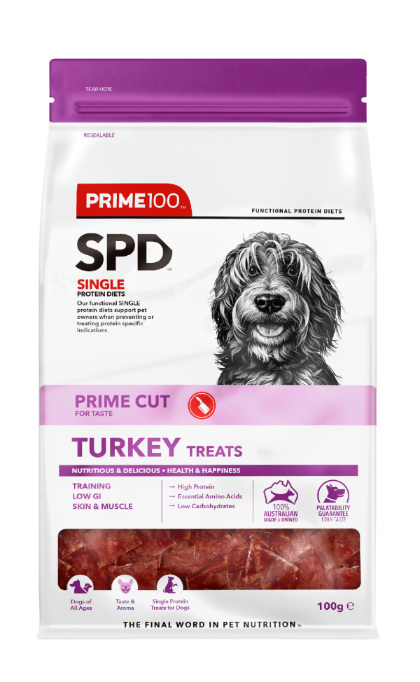 Prime 100 Spd Prime Cuts Turkey Treats 100g